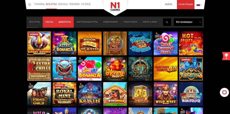 обзор казино N1