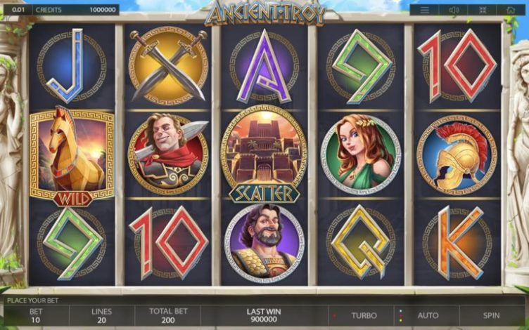 Встроенные бонусы Ancient Troy