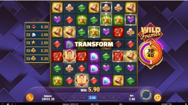 Бонусы Wild Frames