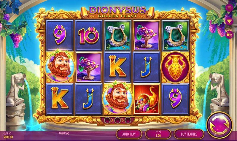 Dionysus Golden Feast геймплей