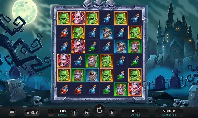 Геймплей слота Horror Hotel