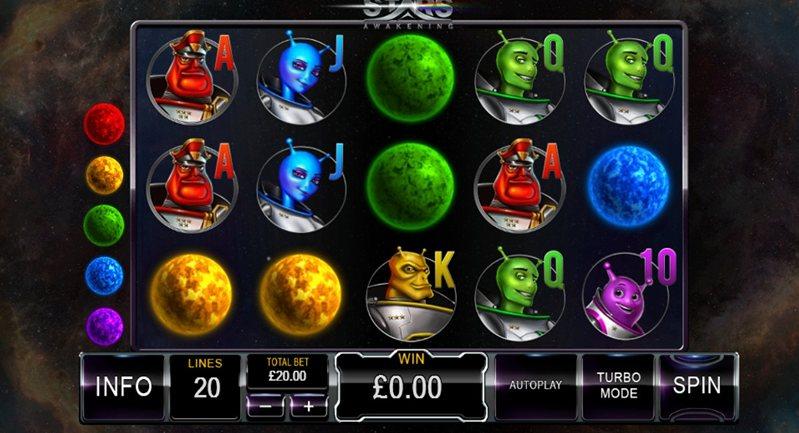 Геймплей слота Stars Awakening