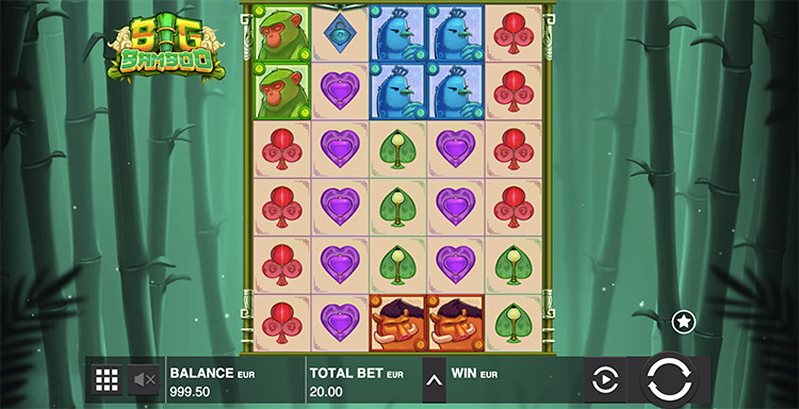 Геймплей слота Big Bamboo