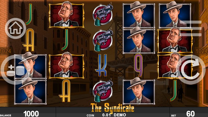 Геймплей слота Syndicate