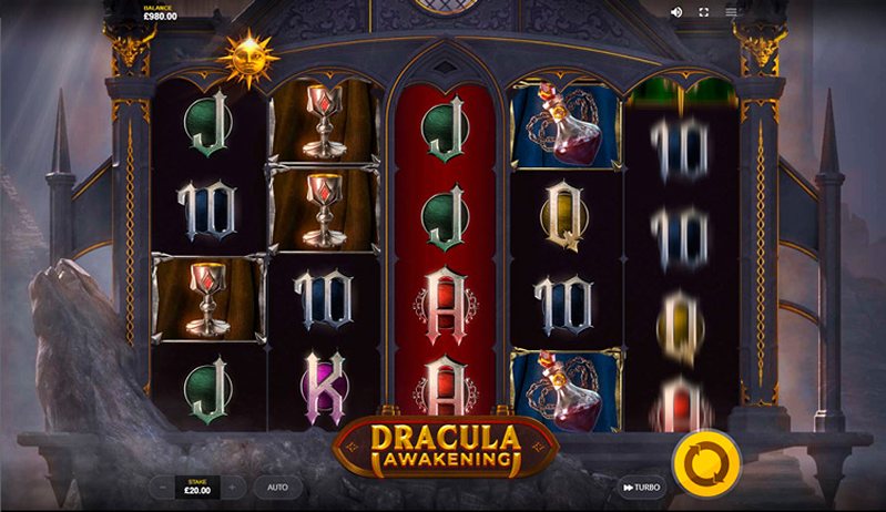Геймплей слота Dracula Awakening