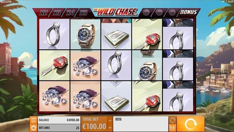 Геймплей слота The Wild Chase
